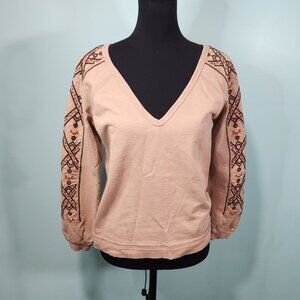 Gimmick Womens Embroidered Peasant Blouse  - Women’s XS

Lot H